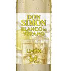 Vino blanco de verano con sabor a limón Don Simon 1,5l