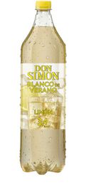 Vino blanco de verano con sabor a limón Don Simon 1,5l