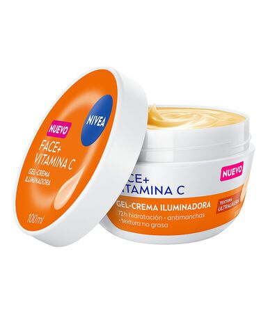 Gel crema facial iluminadora con vitamina C Nivea 100 ml