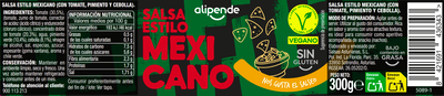 Salsa estilo mexicano Alipende 300g