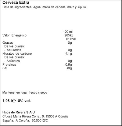 Cerveza tostada 1906 Red Vintage pack 6 botellas 33cl