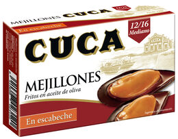 Mejillones en escabeche Cuca 12/16 69g