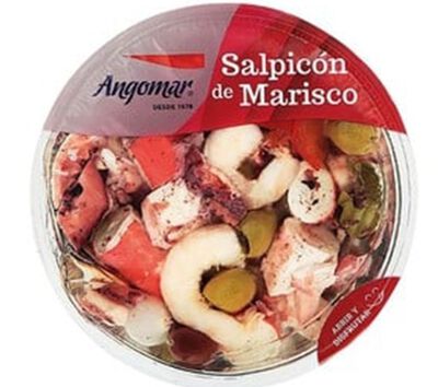 Salpic&oacute;n de marisco Angomar 180g