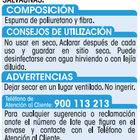 Estropajo salvauñas Lanta 2 uds ergonomico