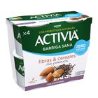B&iacute;fidus probi&oacute;tico Activia desnatado 0% materia grasa pack 4 chia y almendras