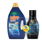 Detergente liquido Wipp Express 40lavados limpio  liso + 30l Vernel floral