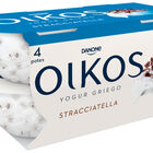 Yogur estilo griego Oikos pack 4 stracciatella