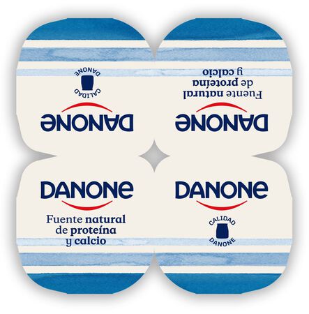Yogur Danone pack 4 limón