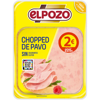 CHOPPED ELPOZO PAVO 225 G