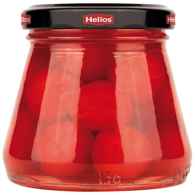 Cereza en almibar Helios 90g roja