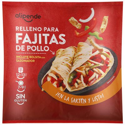 Relleno para fajitas Alipende 300g pollo