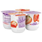 Yogur desnatado Vitalinea pack 4 fresas