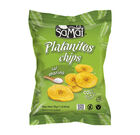 Snacks platanitos chips a la sal Samai 75g