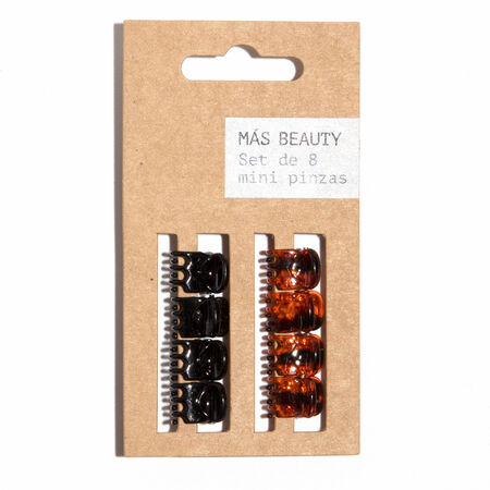 Pinzas mini Mas Beauty 8 uds