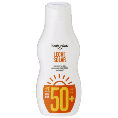Leche solar Bodyplus 300ml factor de protecci&oacute;n FP50