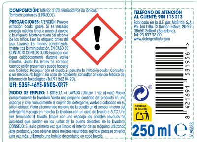 Limpia lavadoras Lanta 250ml