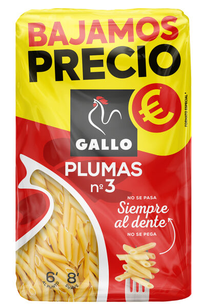 Pluma Nº3 Gallo 400g