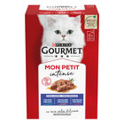 Comida h&uacute;meda gato Purina Gourmet mon petit pack 6