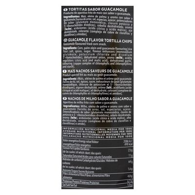 Nachos de guacamole Black Bag 120g