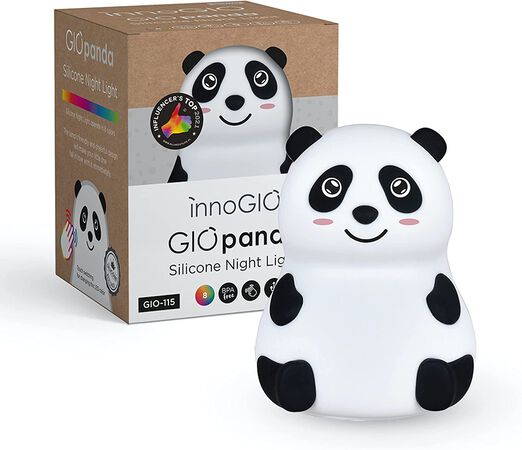 Muñeco silicona con luz Gio panda