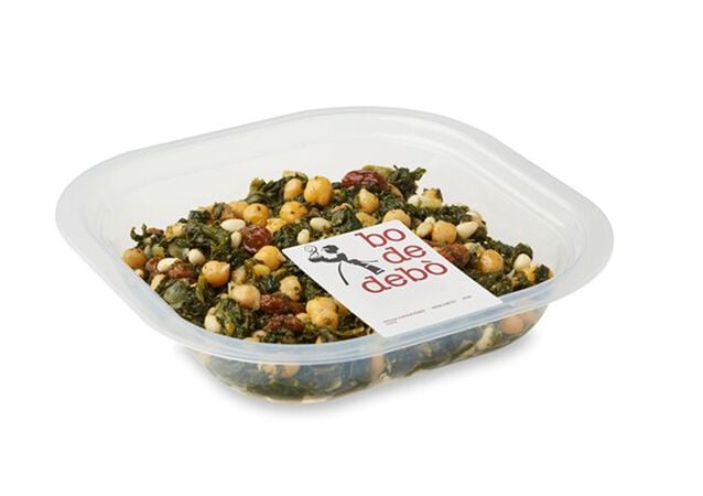 Garbanzos con espinacas Bo de Debó 250g
