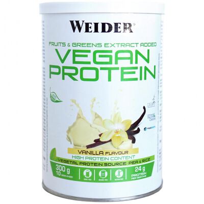 Proteína vegana de vainilla Weider 300g
