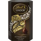 Bomb&oacute;n negro 70% Lindor 337g 