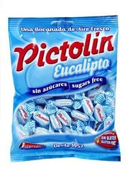 Caramelos sin azúcar añadido Pictolín 200g eucalipto