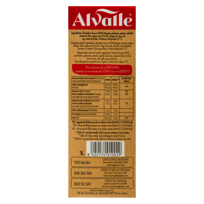 Gazpacho Alvalle 1l