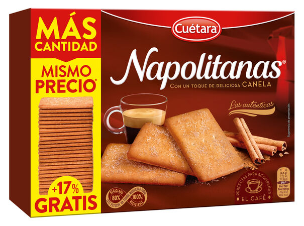 Galleta Cuétara Napolitanas 426g +17%