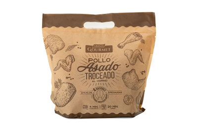 Pollo asado Granja Gourmet Aproximadamente 1kg troceado