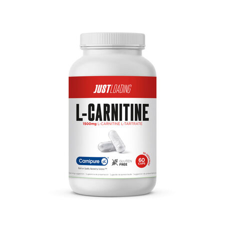 Cápsulas de L-carnitina 1500mg Just Loading 60uds
