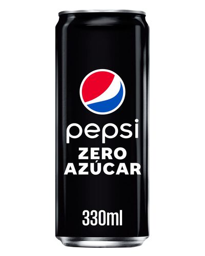 Refresco cola Pepsi zero lata 33cl