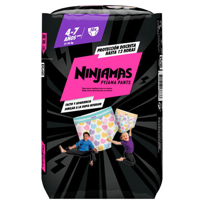 Pañal Ninjamas 10uds 4-7años Pyjama Pants