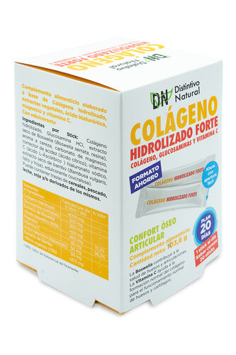 Colágeno hidrolizado forte Distintivo Natural 20uds