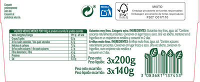 Guisantes Bonduelle pack 3 natural