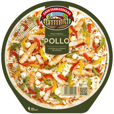 Pizza Casa Tarradellas 410g pollo