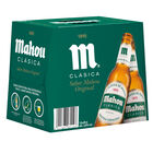 Cerveza rubia Mahou Clásica pack 12 botellas 25cl 