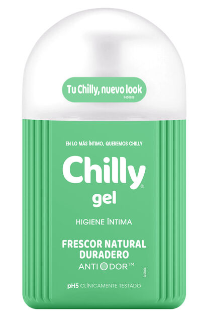 Jabon íntimo Chilly 250ml gel fórmula fresca