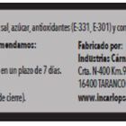 Jamón de cebo de campo 50% raza ibérico Lasencia Al corte