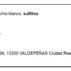 Vino blanco mucho más 75cl