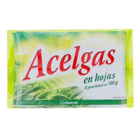 Acelgas en hoja Alipende 400g 2 porciones