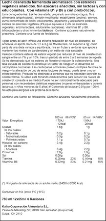 Yogur Kaikucol Zero natural 12x65 ml