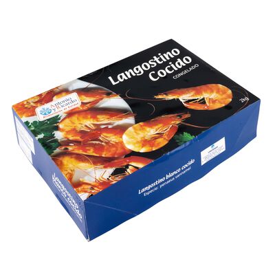 Langostino cocido Antonio y Ricardo 30/40 piezas