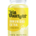 Zumo Shot Via Nature 100ml Inmunidad Jengibre
