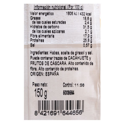 Pipa cruda pelada Alipende 200g