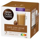 Café nescafé Dolce Gusto 16 cápsulas con leche
