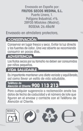 Cóctel revuelto de frutos secos Alipende 375g