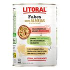 Fabes con almejas de las rias gallegas Litoral 440g