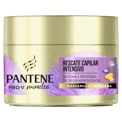 Mascarilla capilar Pantene 160ml rescate intensivo